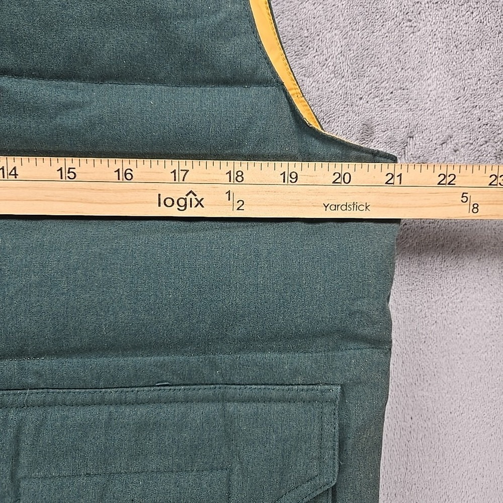 Freaks Natural Feeling Down Puffer Jacket Green Yellow Male Freaks Sz M Gorpcore View 6